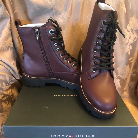 tommy combat boots